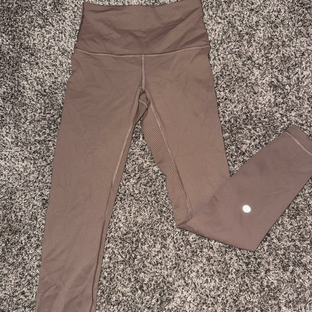 Lululemon Athletica Taupe Leggings